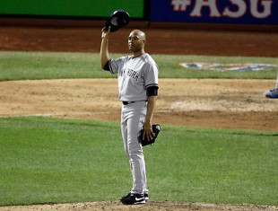 One of the greatest moments in baseball history came when Mariano Rivera was summonded to the mound in the All-Star Game