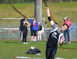 Central Kitsap’s Hudson Keffer throws javelin into high school national lead