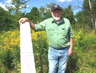 A long search for great, great grandmother ended in an old Pennsylvania county grave site.